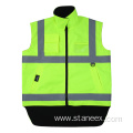 Customized Work Hi Vis Short Fleece Safety Vest